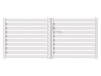 Portail aluminium Chamuse packshot 3D