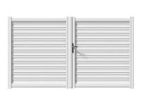 Portail battant Séquanes packshot 3D