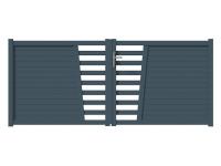 Portail battant Pusy packshot 3D