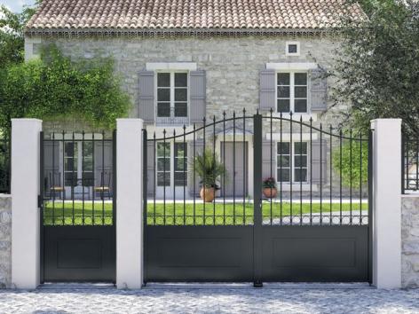 Portail fer Ronchaux packshot 3D