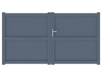 Portail aluminium Serre packshot 3D