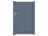 Portillon aluminium Emagny packshot 3D