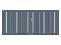 Portail battant Mathay packshot 3D