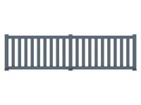 Clôture aluminium Auxon packshot 3D