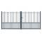 Portail aluminium Genevrey ambiance 3D