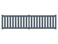 Clôture aluminium Anteuil packshot 3D