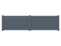 Clôture aluminium Osselle packshot 3D