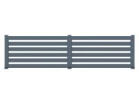 Clôture aluminium Aibre Packshot 3D