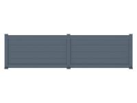 Clôture aluminium Nantey packshot 3D