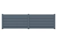 Clôture aluminium Viry packshot 3D