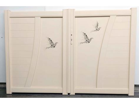 Portail Alu battant Emagny 3m