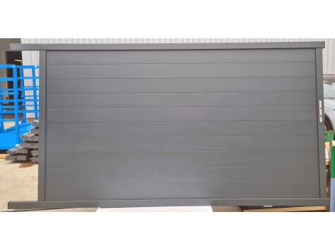Portail Alu coulissant Evans 3.06 m