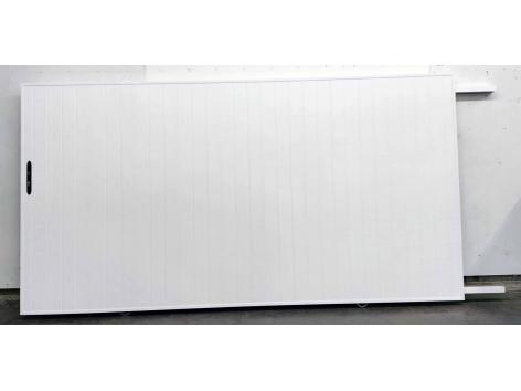 Portail PVC coulissant Lanchy 3m06