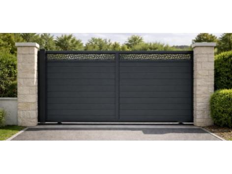 COULISSANT ALU OBLONG