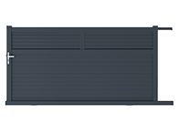 Portail coulissant Annoire packshot 3D