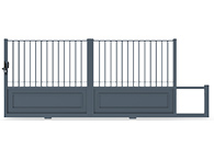 Portail coulissant Diderot packshot 3D