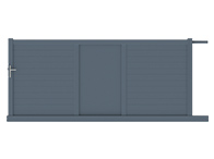 Portail coulissant Emagny packshot 3D