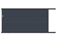 Portail coulissant Essia packshot 3D