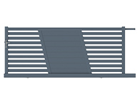 Portail coulissant Madeleine packshot 3D