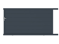 Portail coulissant Pépite packshot 3D