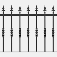 Clôture fer Chaprais