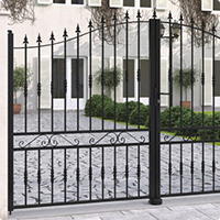 Portail fer battant & coulissant Chaprais