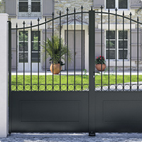 Portail fer battant & coulissant Ronchaux