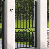 Portillon fer Chaprais