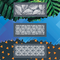 Tôles découpées gammes Variation & Prestige